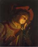 Stomer Matthias Boy with a Torch  - Hermitage